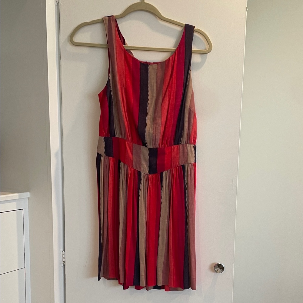 Cooperative Multicolor Striped Dress